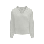 Brunello Cucinelli White Linen T-Shirt