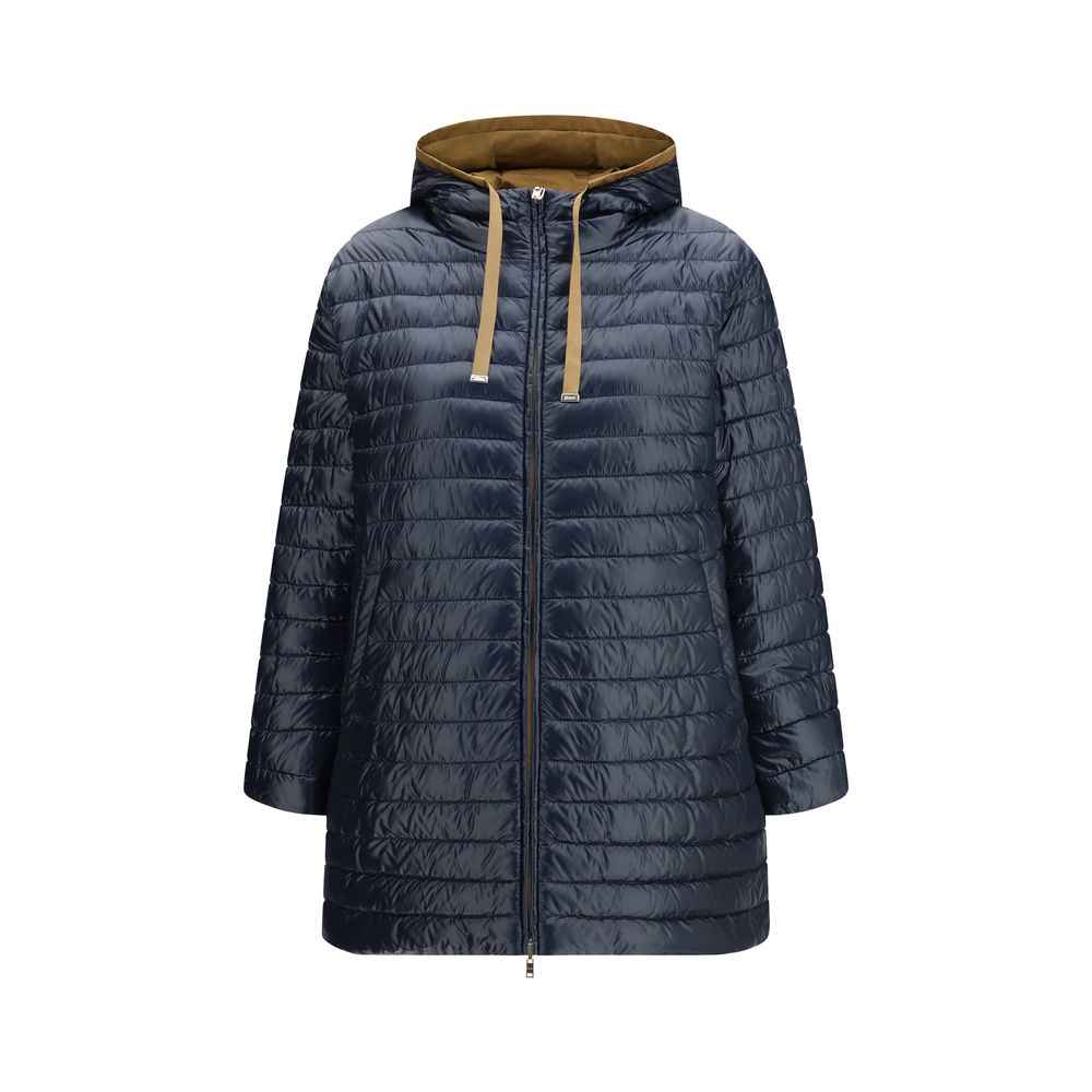Herno Blue Polyamide Coat