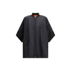 MM6 Black Polyamide Cloacks