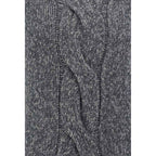 Brunello Cucinelli Gray Cashmere Sweater