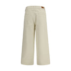 Moncler Beige Cotton Casual Pants