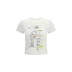 MM6 White Cotton T-Shirt
