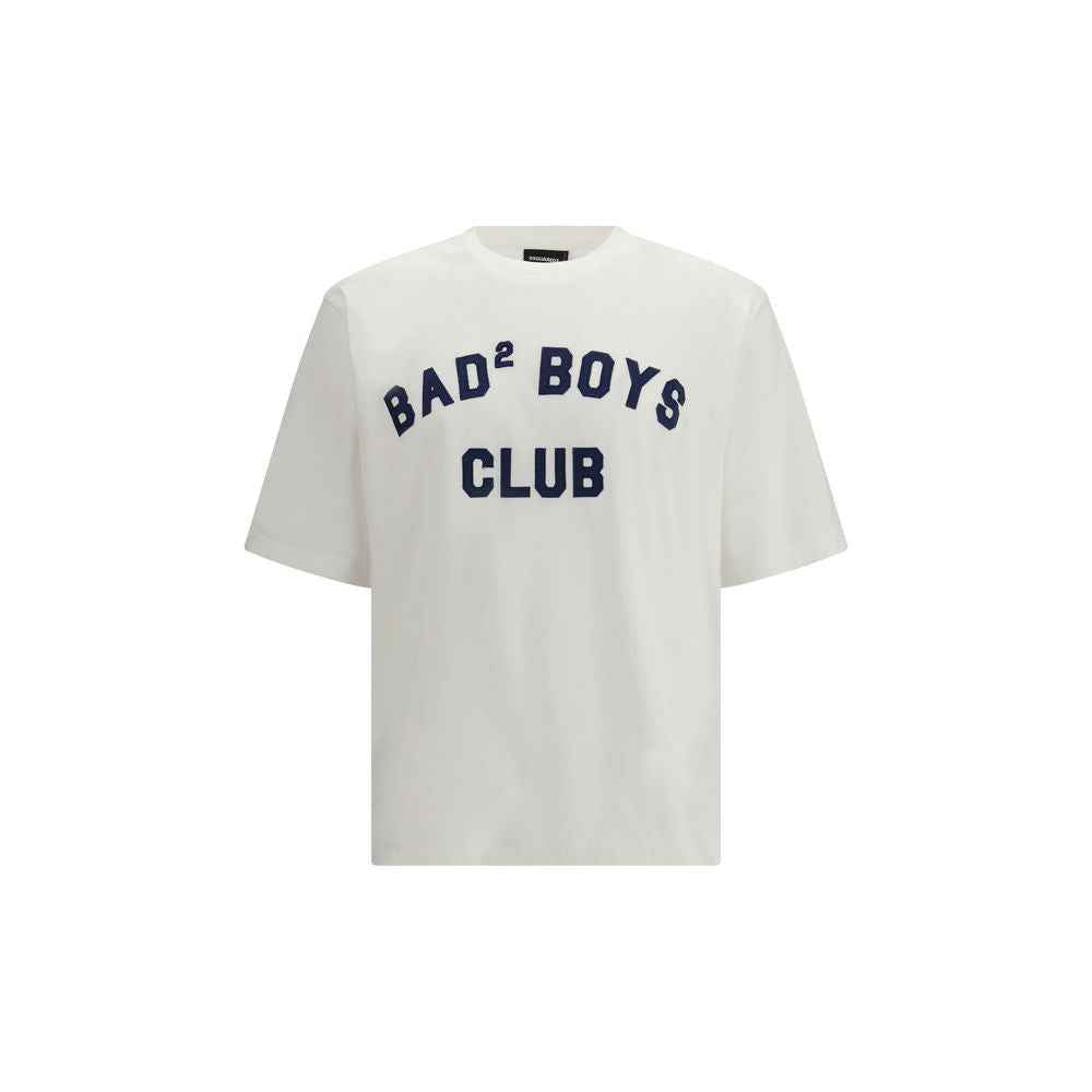 Dsquared² White Cotton T-Shirt