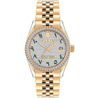 Philipp Plein Gold Stainless Steel Dress Watch