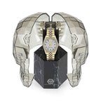 Philipp Plein Gold Stainless Steel Dress Watch