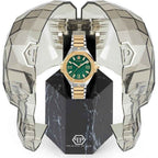 Philipp Plein Gold Stainless Steel Dress Watch