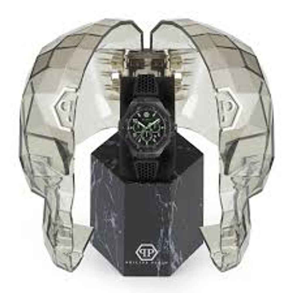 Philipp Plein Black Synthetic Sport Watch