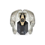 Philipp Plein Gold Stainless Steel Dress Watch