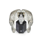 Philipp Plein Gray Stainless Steel Dress Watch