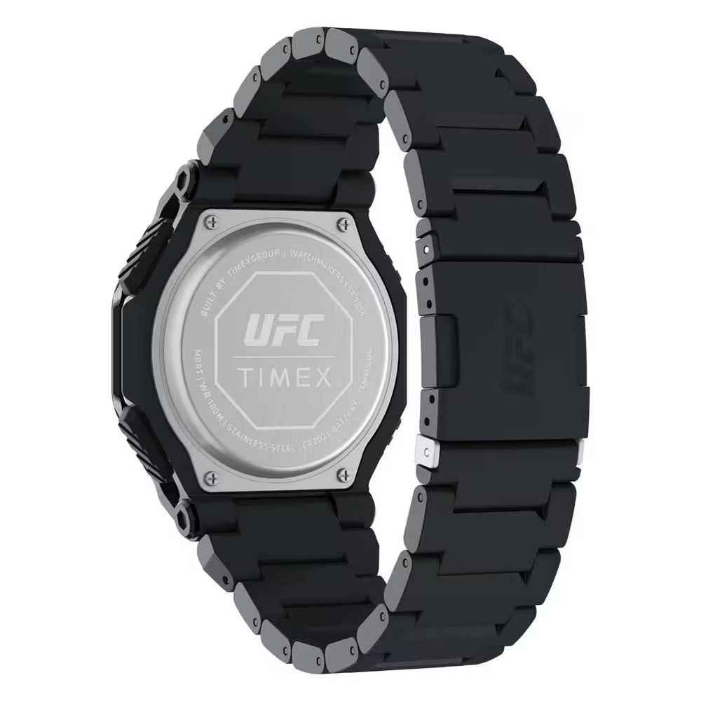 Timex Black Stainless Steel Sport Watch