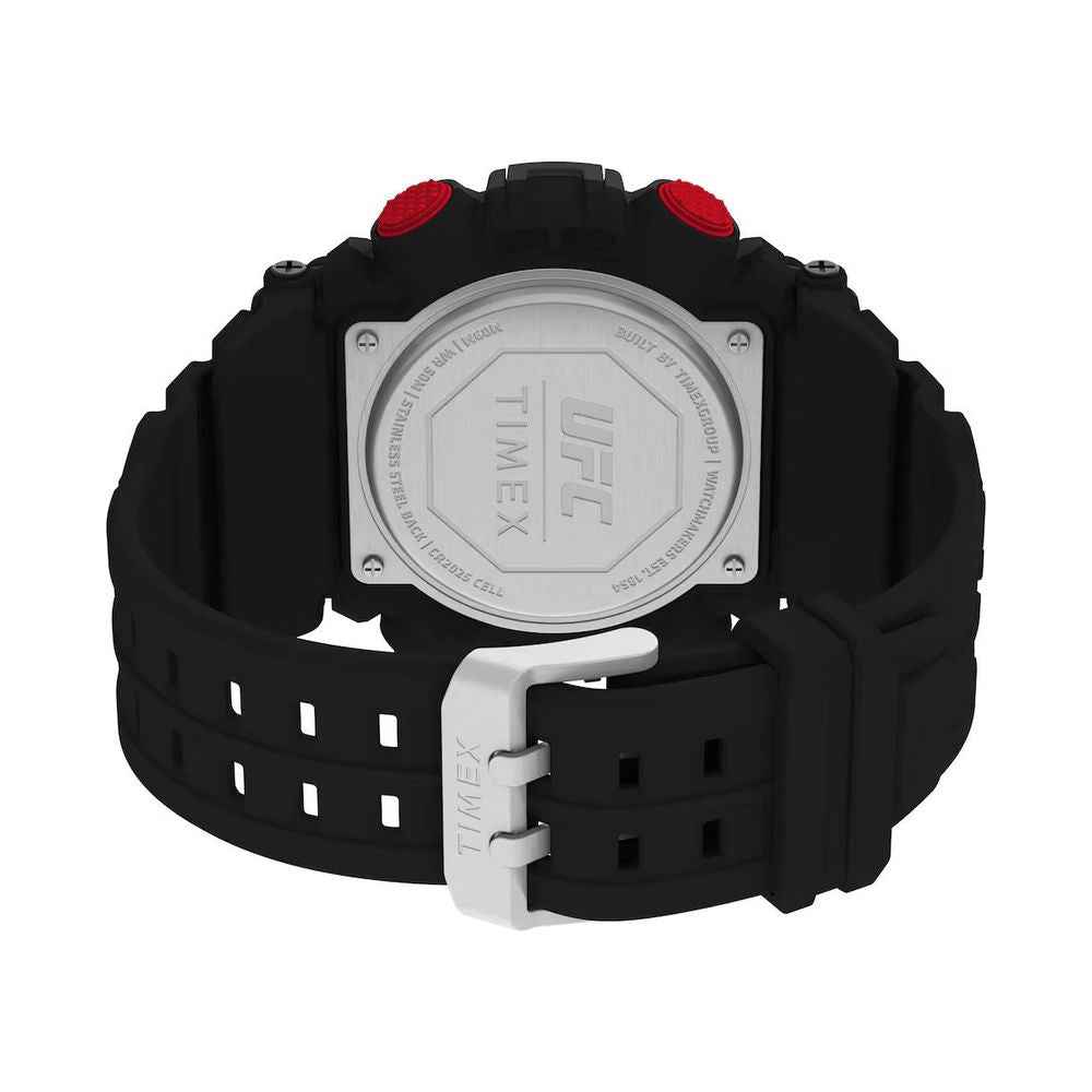Timex Black Rubber Sport Watch
