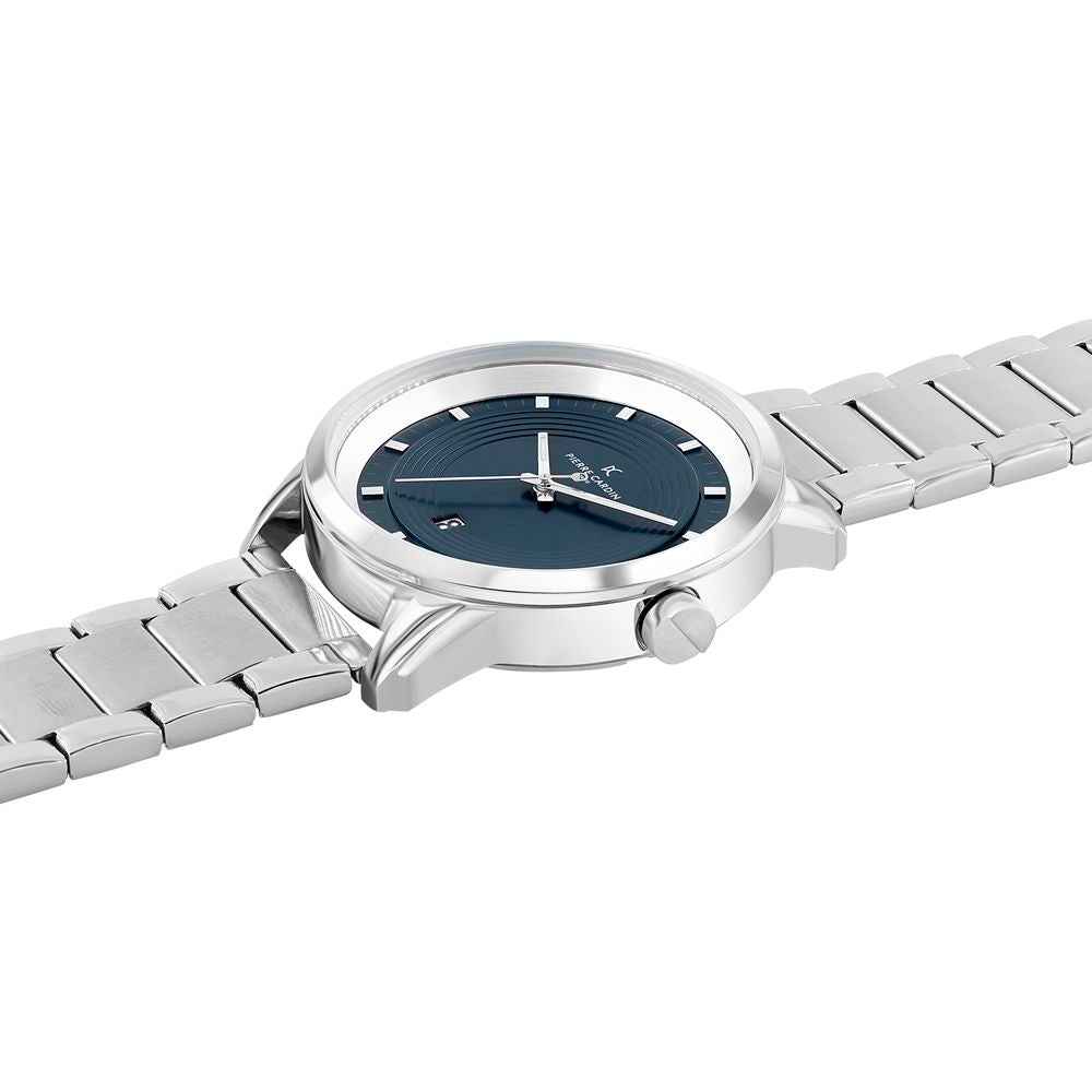 Pierre Cardin Gray Stainless Steel Dress Watch