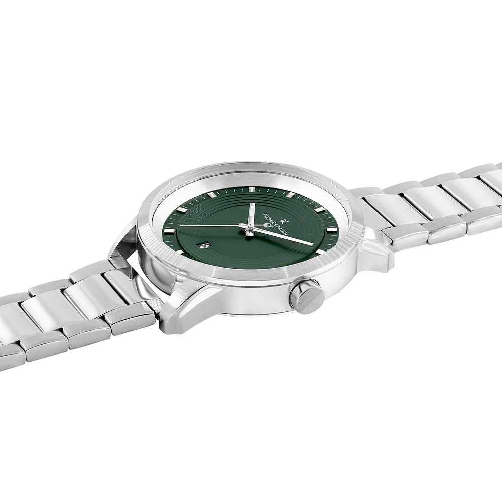 Pierre Cardin Gray Stainless Steel Dress Watch