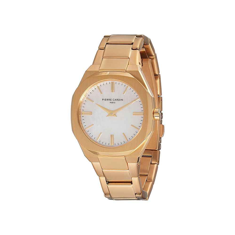 Pierre Cardin Gold Stainless Steel Dress Watch