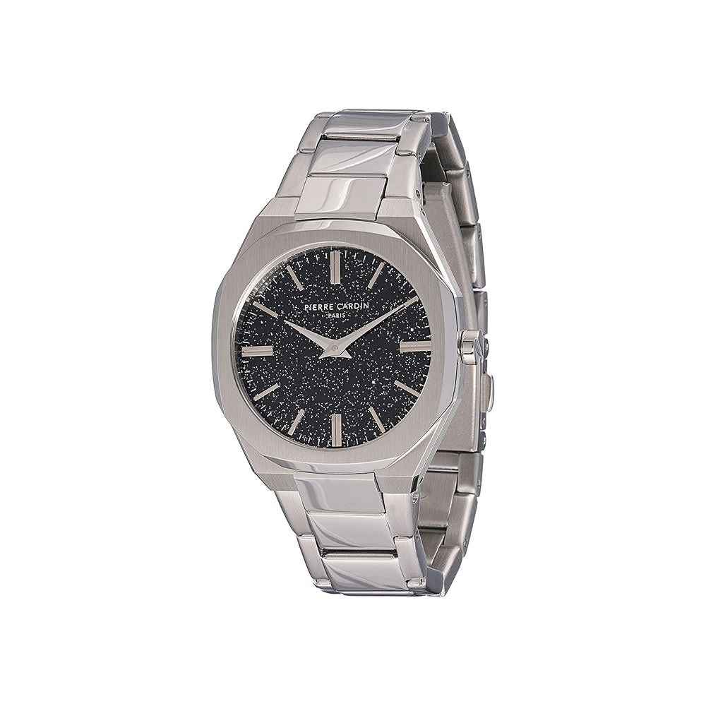 Pierre Cardin Gray Stainless Steel Dress Watch