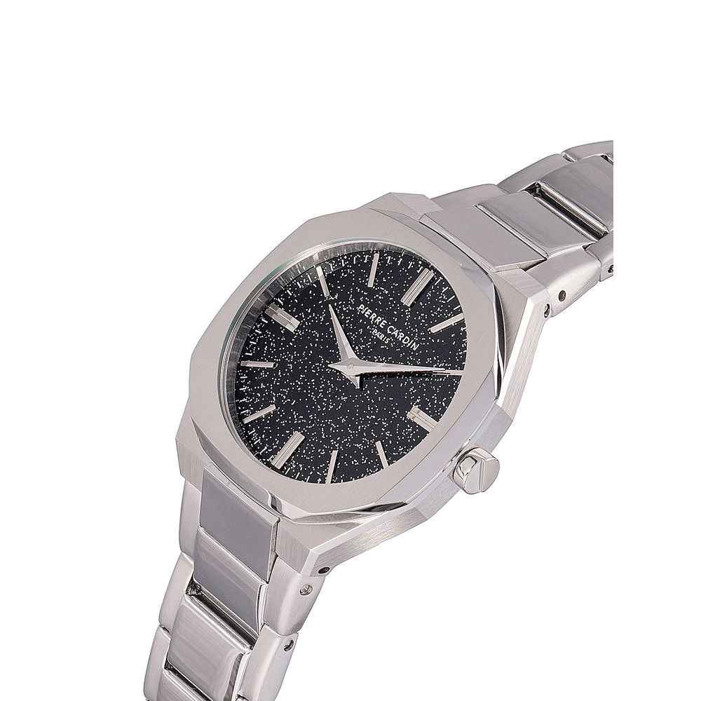 Pierre Cardin Gray Stainless Steel Dress Watch
