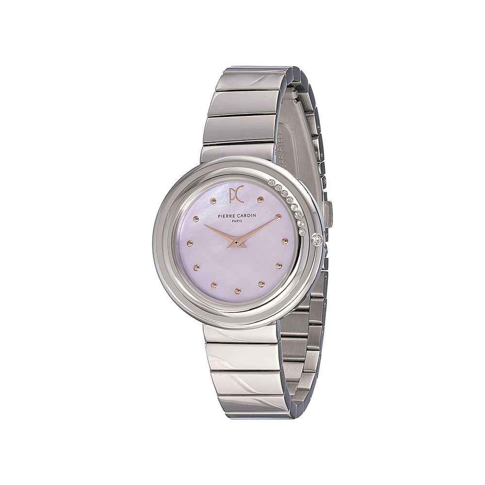 Pierre Cardin Gray Stainless Steel Dress Watch