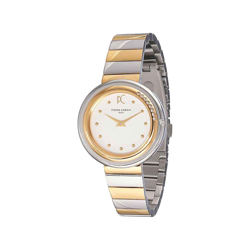 Pierre Cardin Multicolor Stainless Steel Bracelet Watch