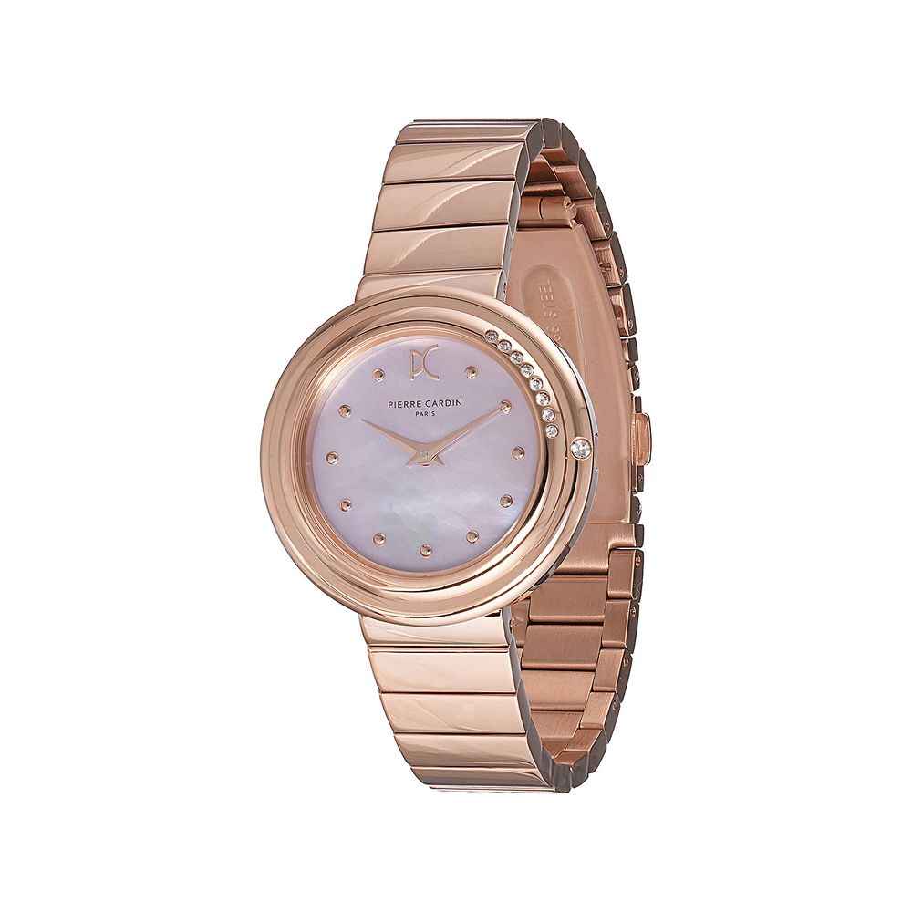 Pierre Cardin Gold Stainless Steel Dress Watch