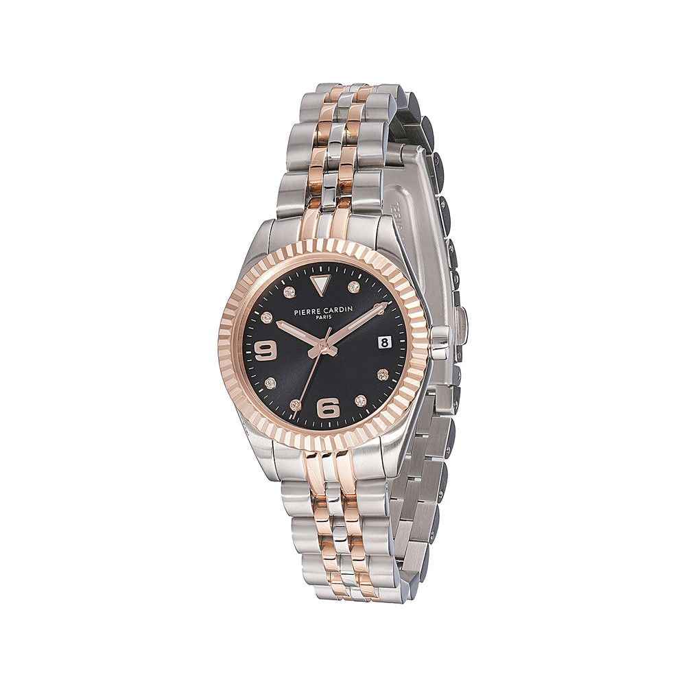 Pierre Cardin Gray Stainless Steel Dress Watch