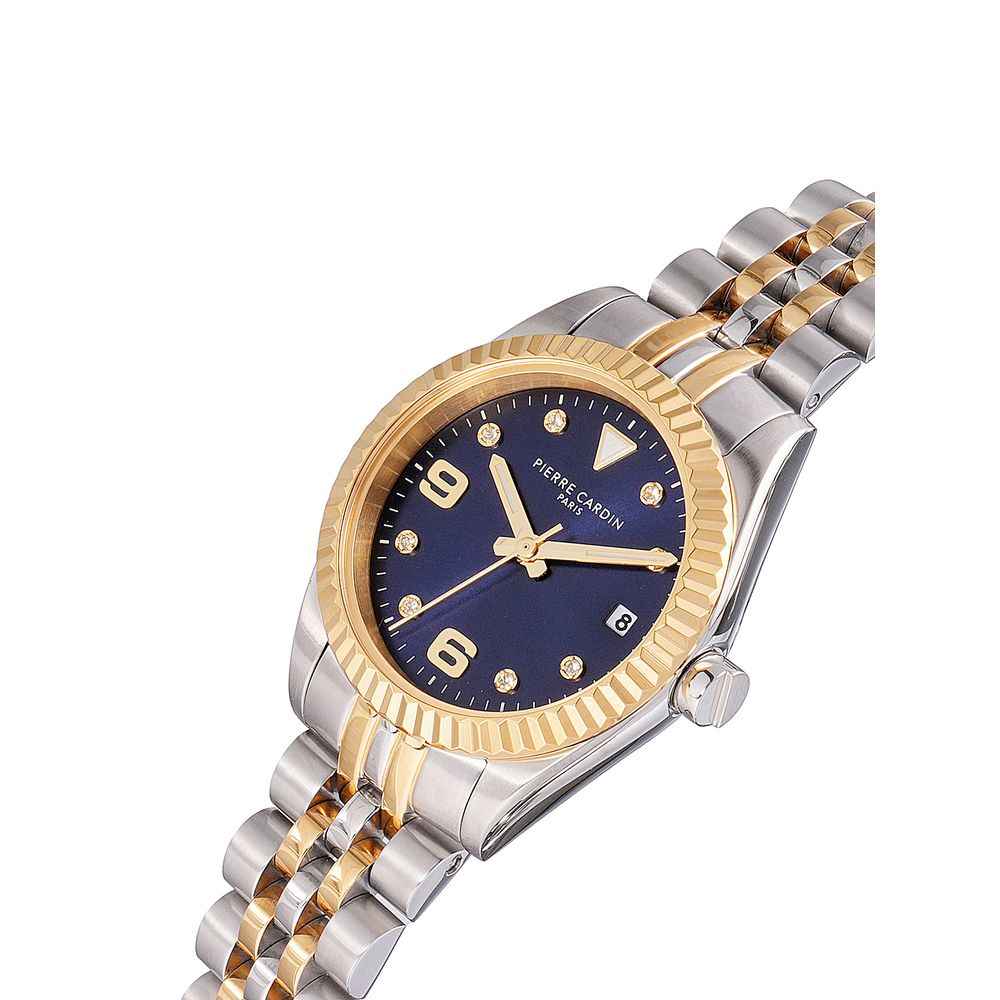 Pierre Cardin Gray Stainless Steel Bracelet Watch