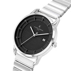 Pierre Cardin Gray Stainless Steel Dress Watch
