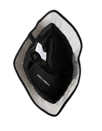 Dolce & Gabbana Black Cotton Plastic Fisherman Bucket Capello Hat