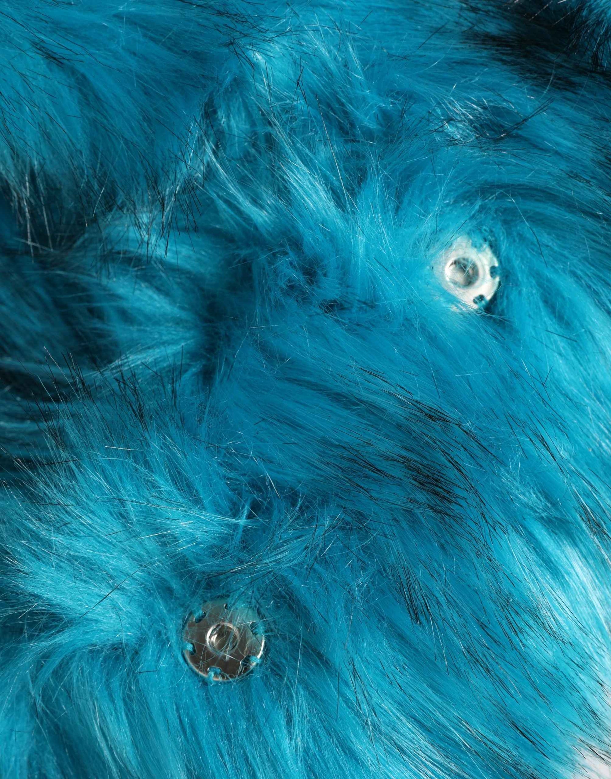 Dolce & Gabbana Blue Modacrylic Fur Women Bucket Capello Hat