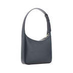Dolce & Gabbana Black Calf Leather Bos Taurus Shoulder Bag