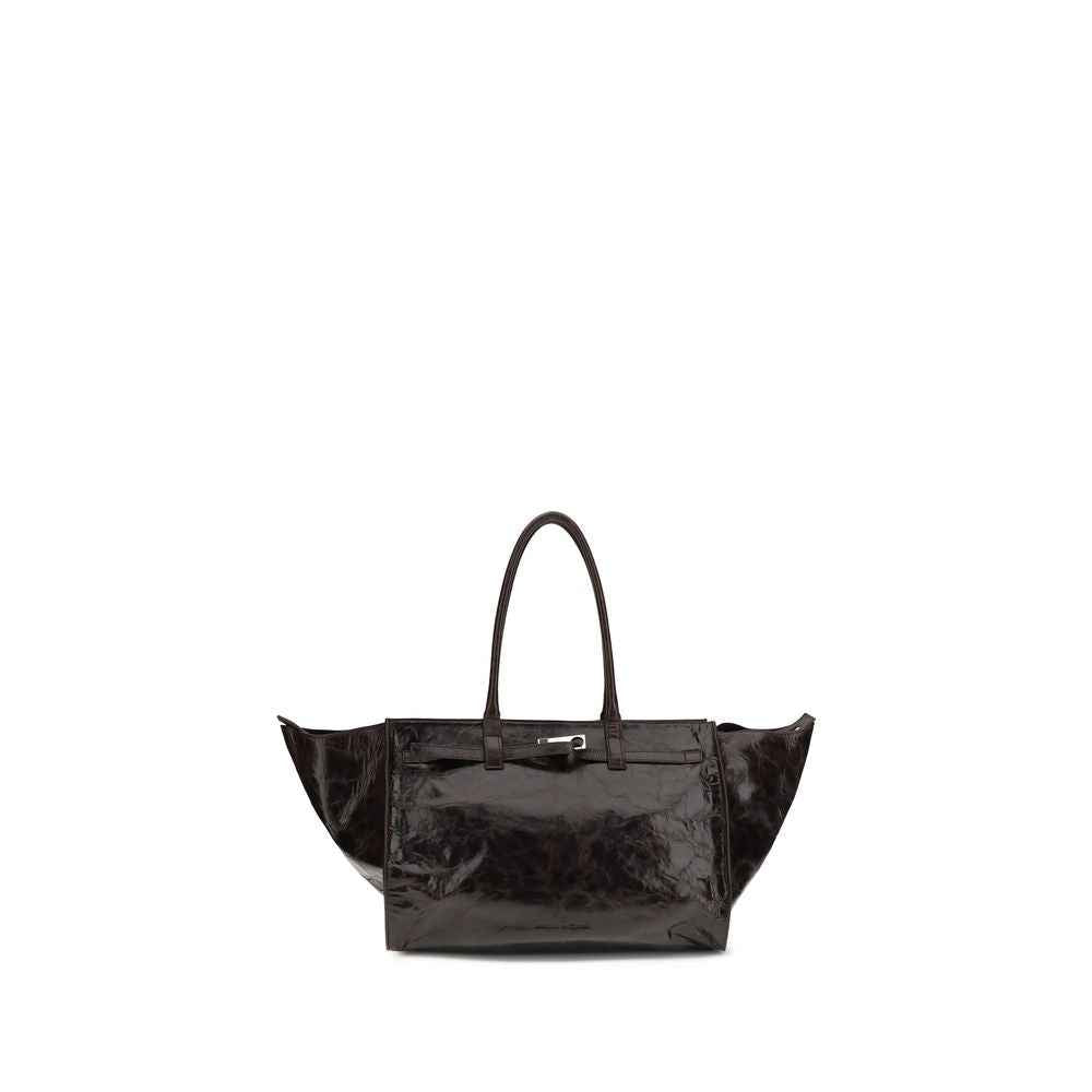 Benedetta Bruzziches Brown Calf Leather Bos Taurus Shoulder Bag