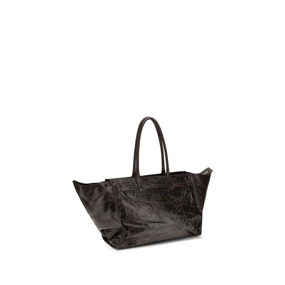 Benedetta Bruzziches Brown Calf Leather Bos Taurus Shoulder Bag