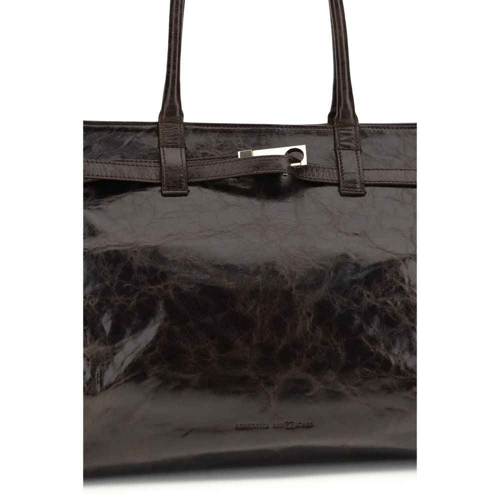 Benedetta Bruzziches Brown Calf Leather Bos Taurus Shoulder Bag