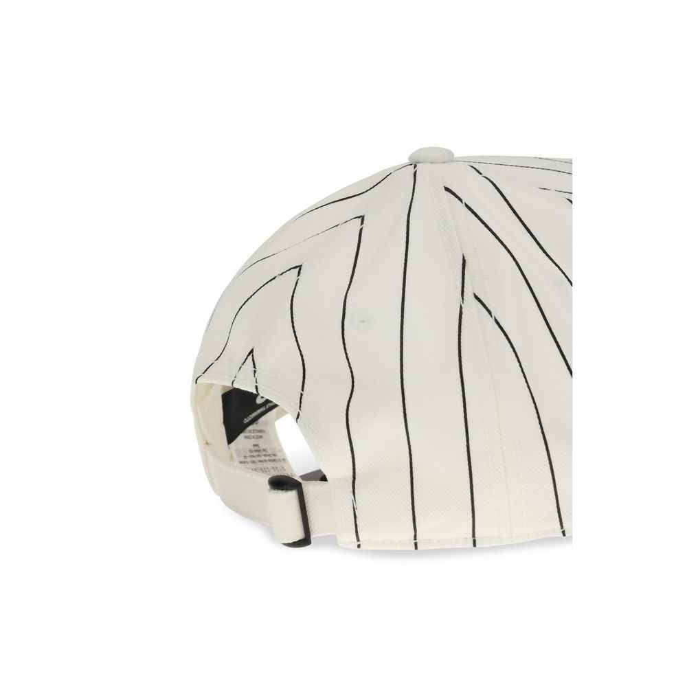 Y-3 White Polyester Cap (Baseball Hat)