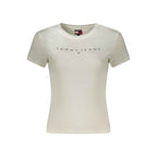 Tommy Hilfiger White Cotton Women's T-Shirt