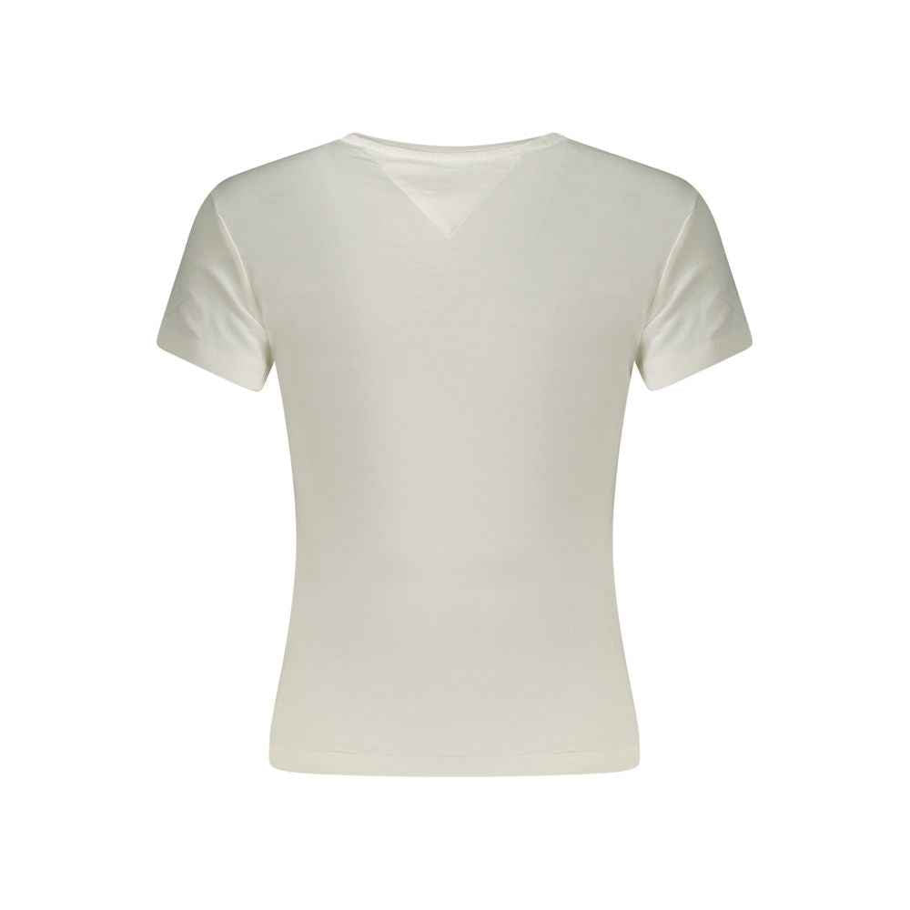 Tommy Hilfiger White Cotton Women's T-Shirt