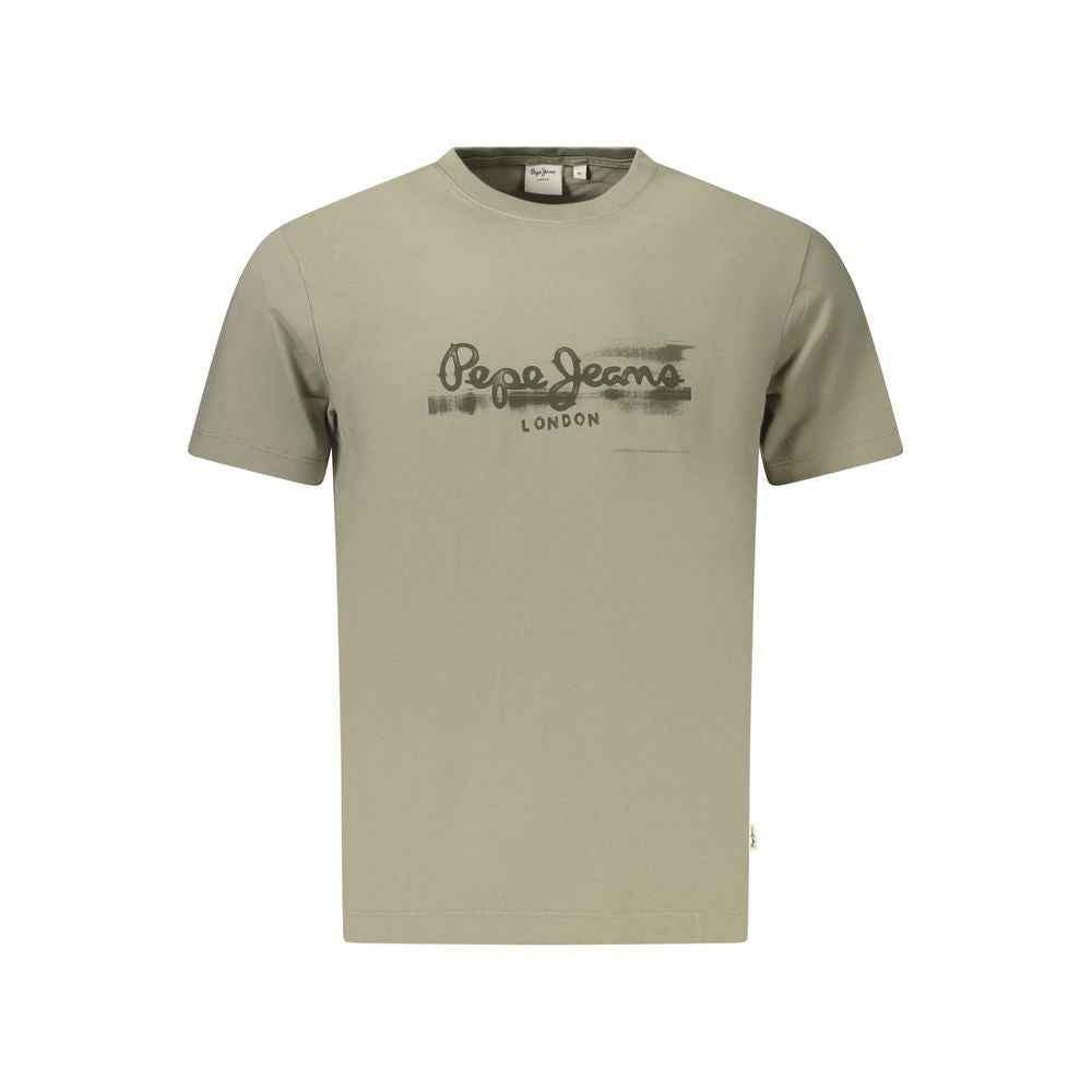 Pepe Jeans Verde Cotton Men T-Shirt