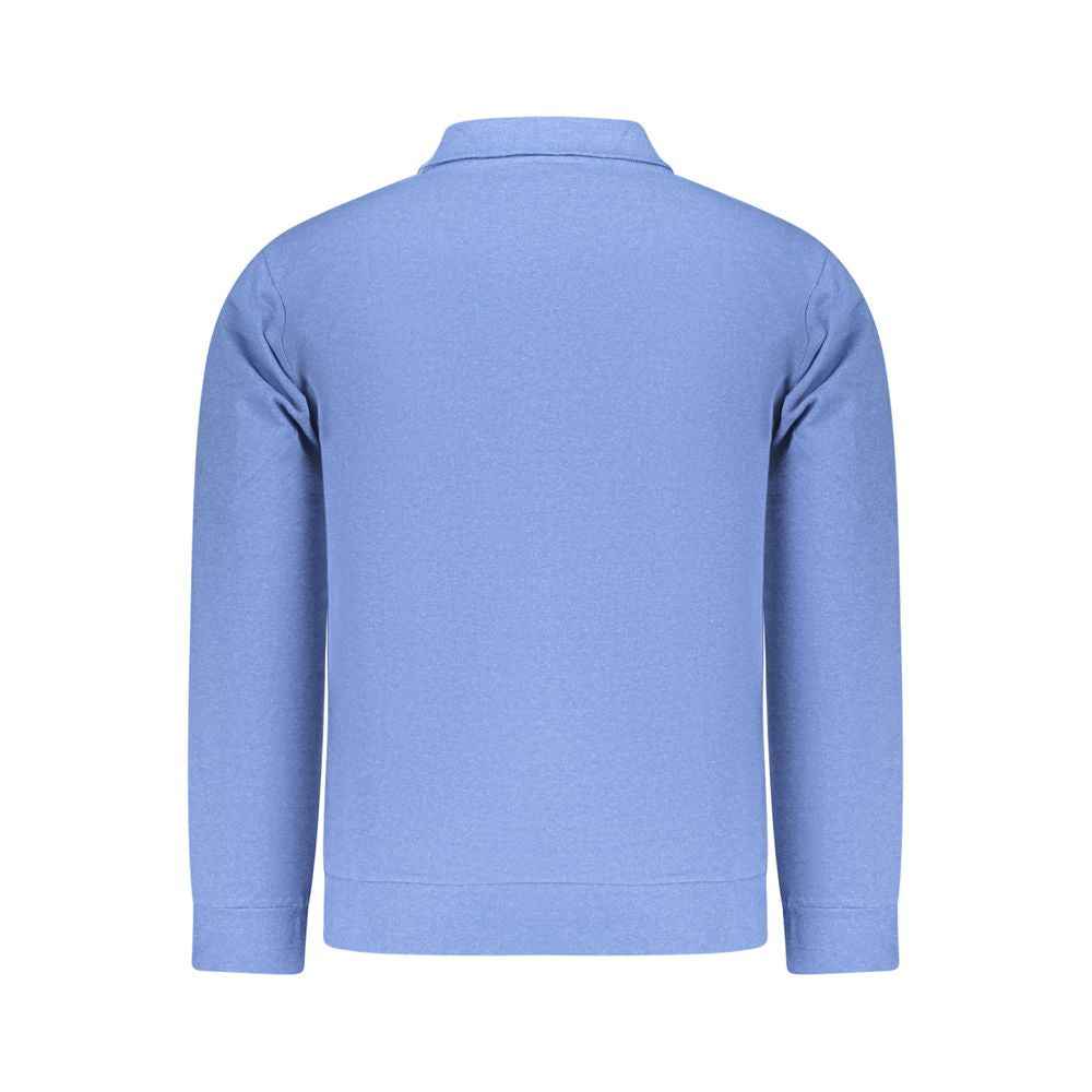 Superga Azzurro Cotton Men's Sweatshirt