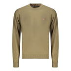 Napapijri Verde Cotton Men's Long-Sleeve Shirt