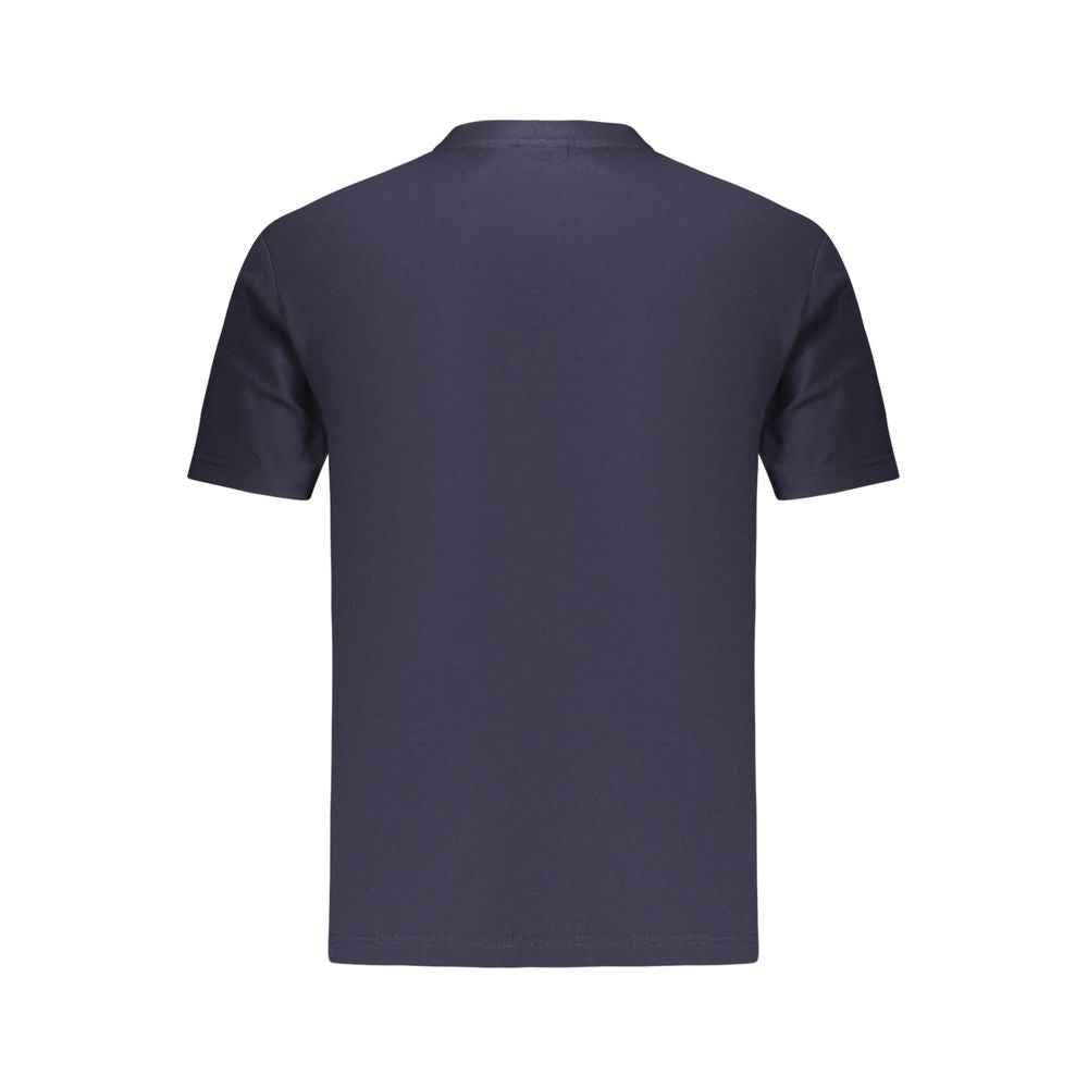 Napapijri Blue Cotton Men T-Shirt