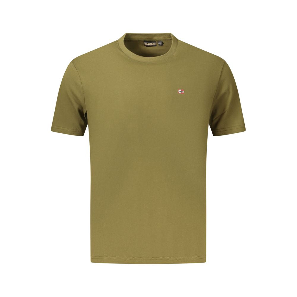 Napapijri Verde Organic Cotton Men T-Shirt