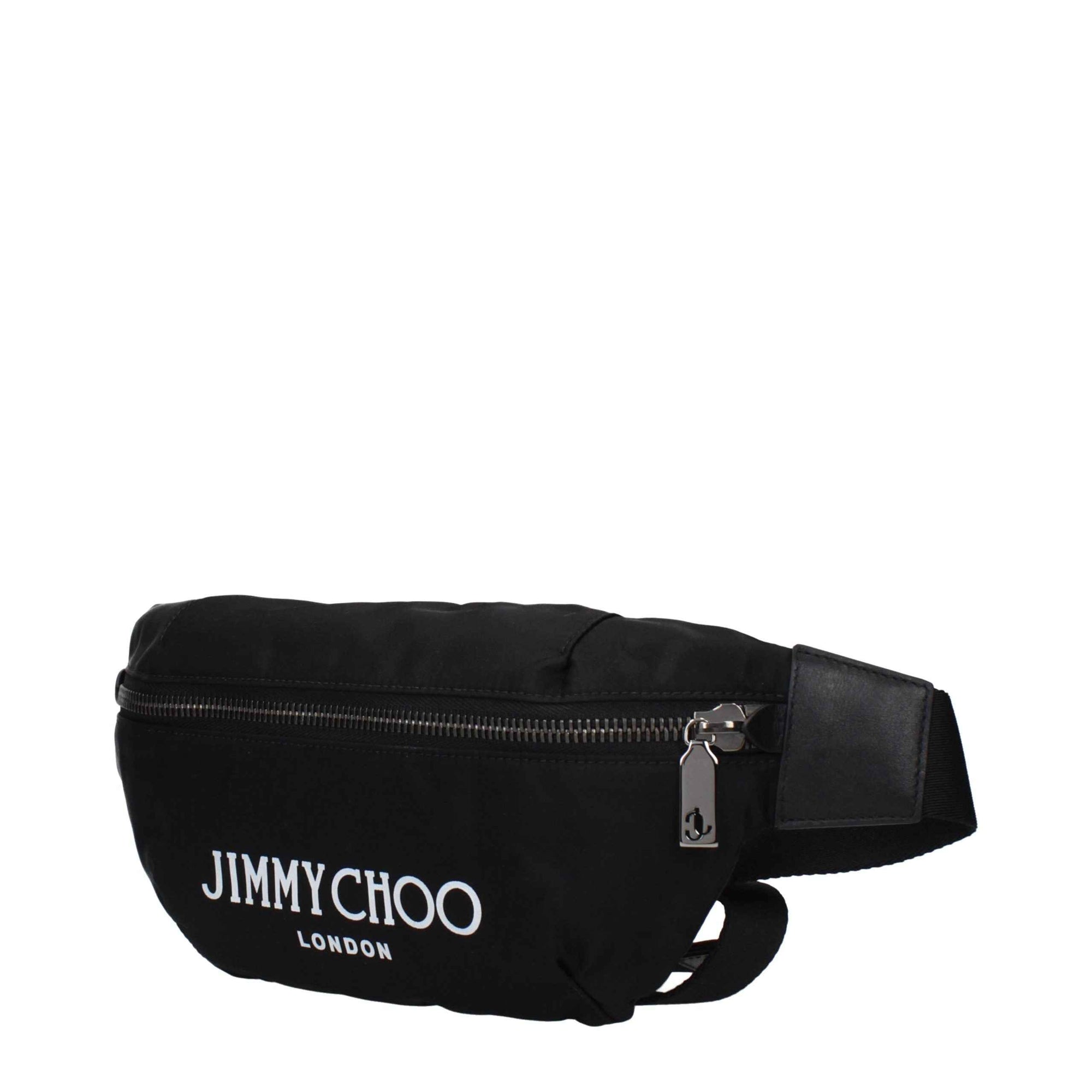 Jimmy Choo Black Fabric Backpack
