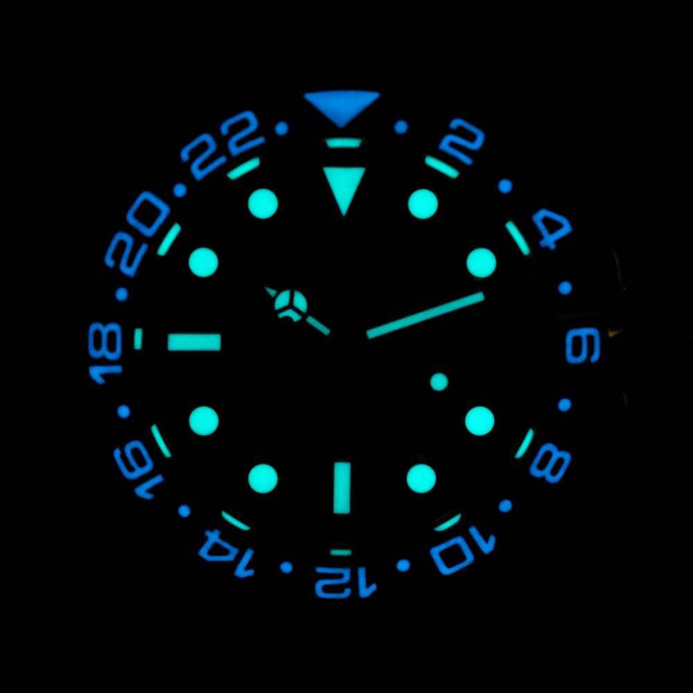 Bobroff Silver Stainless Steel Sport Watch
