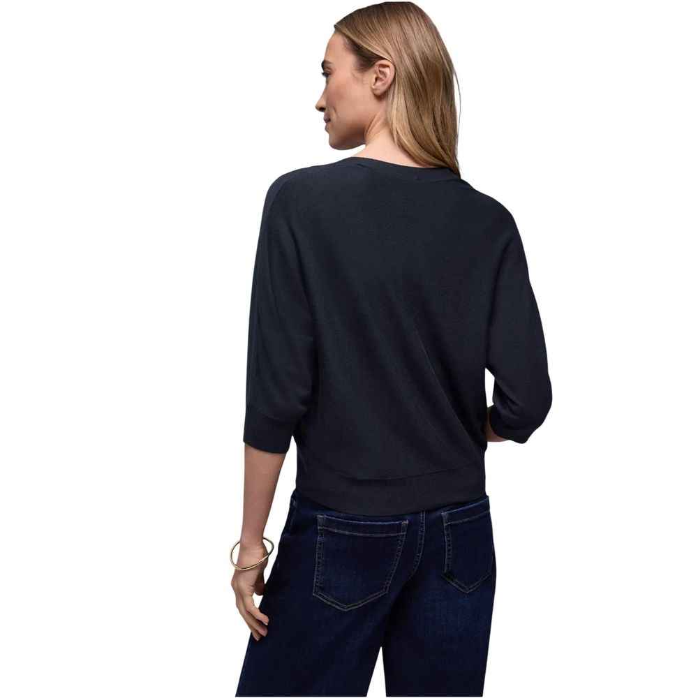 Street One Blue Viscose Cardigan
