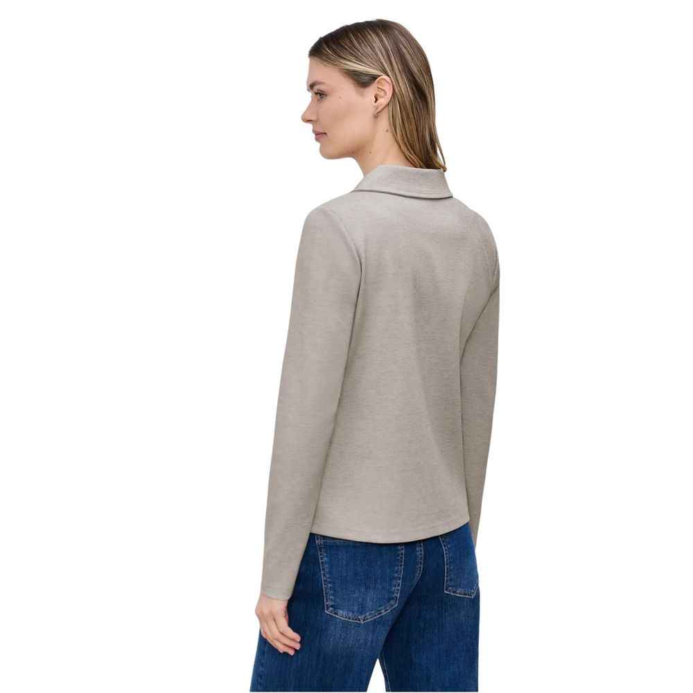 Street One Beige Polyacrylic Blazer
