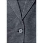 Street One Blue Polyacrylic Blazer