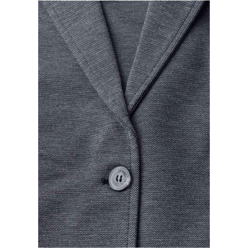 Street One Blue Polyacrylic Blazer