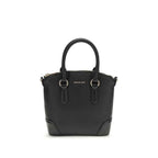 Michael Kors Black Calf Leather Bos Taurus Shoulder Bag