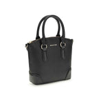 Michael Kors Black Calf Leather Bos Taurus Shoulder Bag