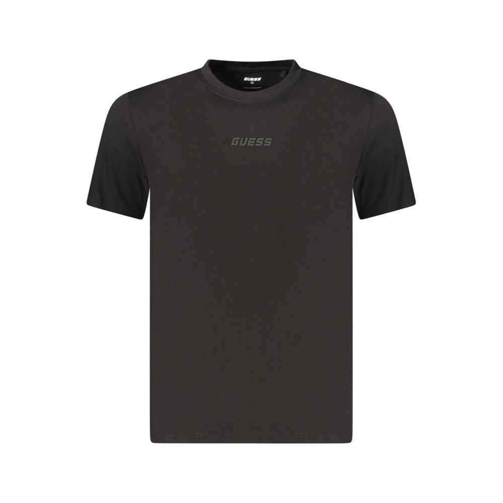 Guess Jeans Black Organic Cotton Men T-Shirt