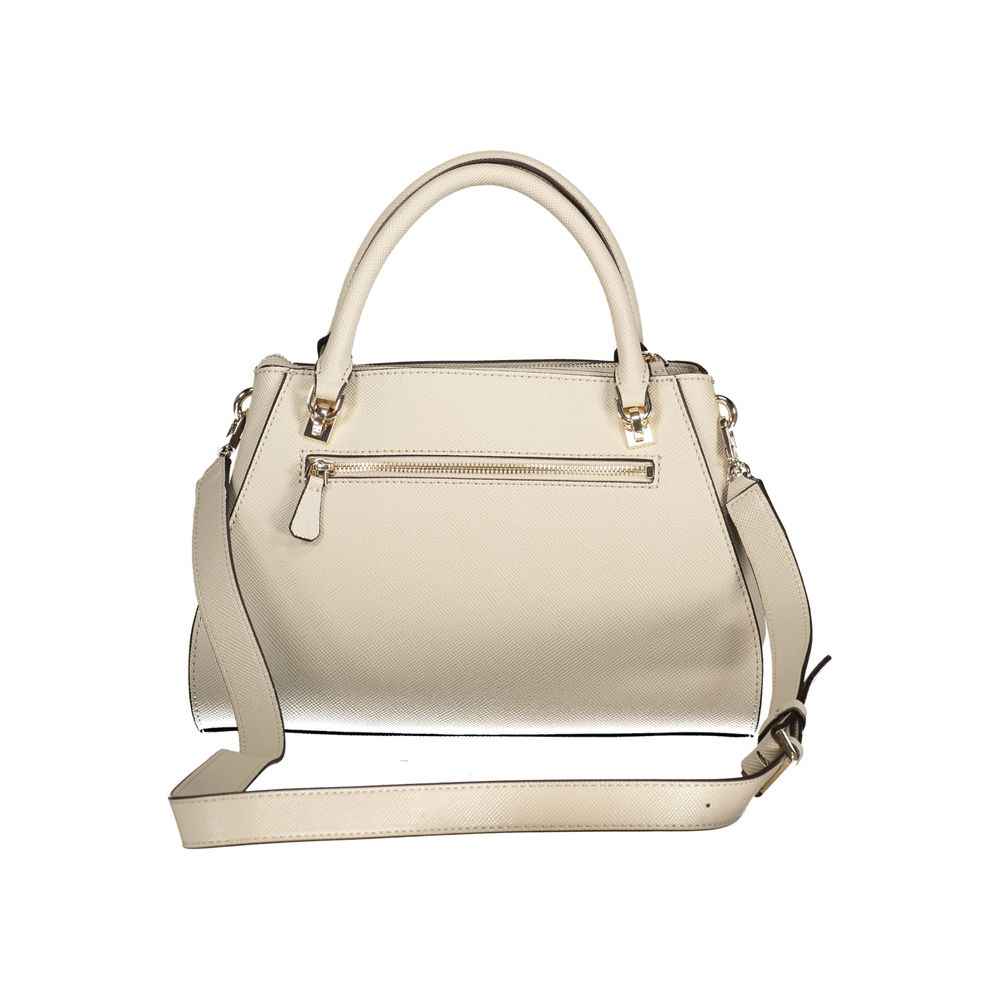 Guess Jeans Beige Polyurethane Women Handbag